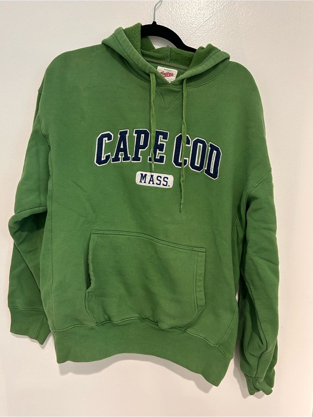 Vintage 90’s Cape Cod Mass. Unisex Green Hooded Sweatshirt